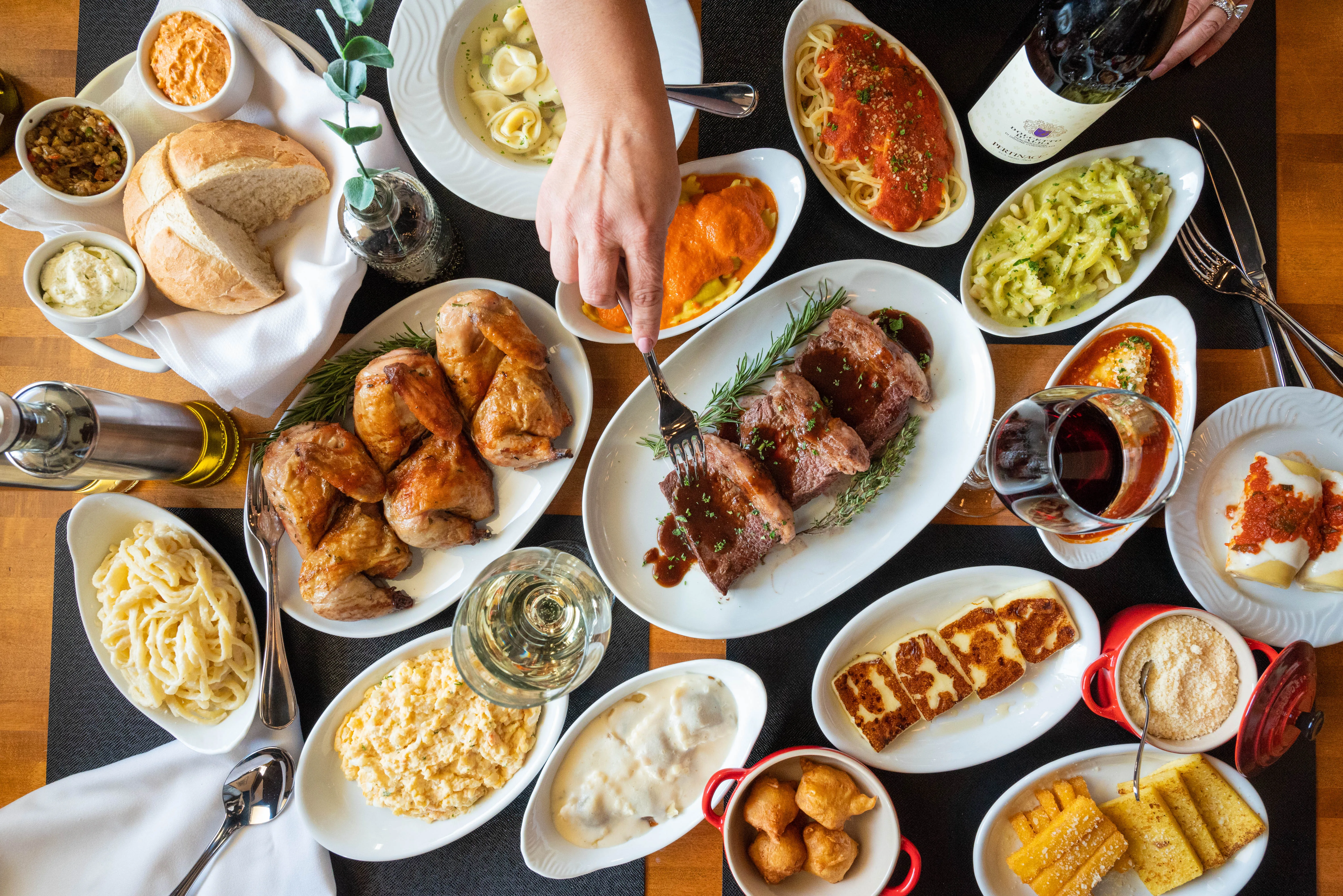 Casa Pollastro dining experience